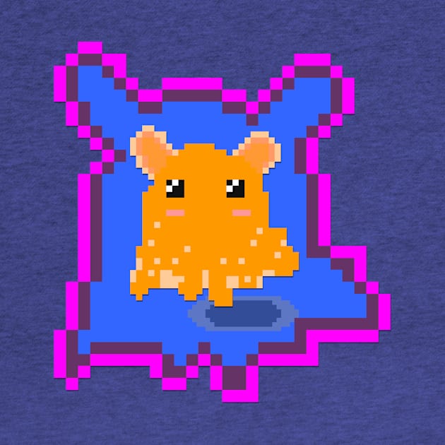 Flapjack Octopus Pixel by asteroid